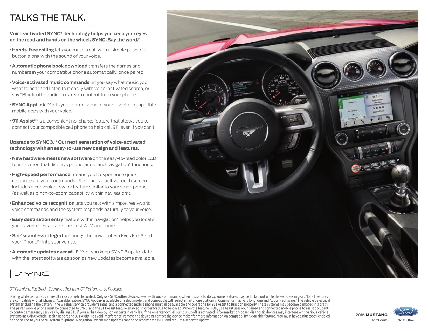 2016 Ford Mustang Brochure Page 15